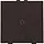 Niko 124-52043 dimbediening 1-voudig met LED en symbool voor Niko Home Control dark brown coated