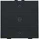 Niko 161-52033 jaloeziebediening 1-voudig met LED voor Niko Home Control black coated