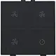 Niko 161-52054 ventilatiebediening met LED voor Niko Home Control black coated