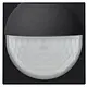 Niko 161-55511 afwerkingsset voor wandbewegingsmelder voor Niko Home Control black coated