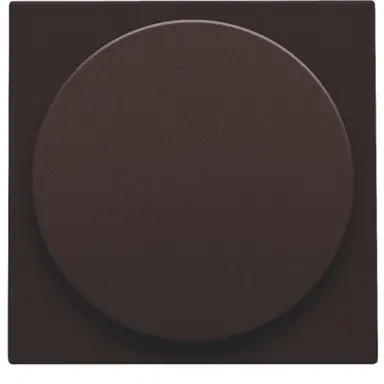 Niko 124-31003 dimmerknop voor draaidimmer dark brown coated