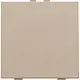 Niko 157-51001 drukknop 1-voudig voor Niko Home Control champagne coated