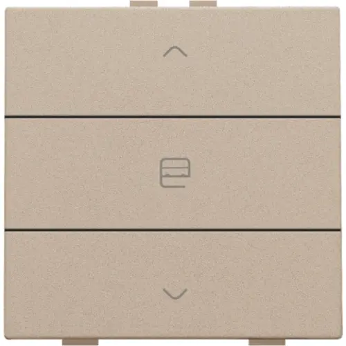 Niko 157-51033 jaloeziebediening 1-voudig voor Niko Home Control champagne coated