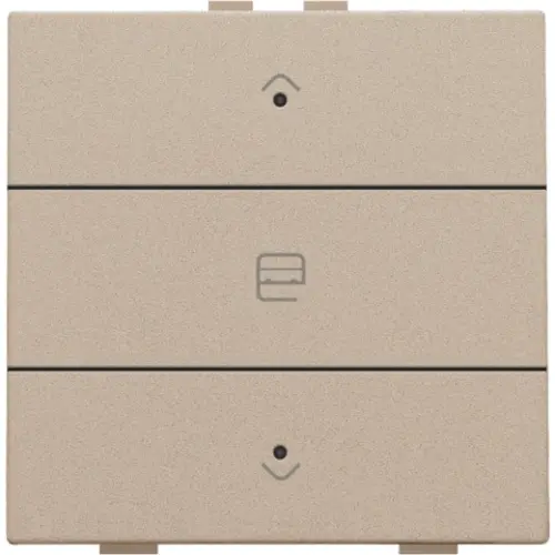 Niko 157-52033 jaloeziebediening 1-voudig met LED voor Niko Home Control champagne coated