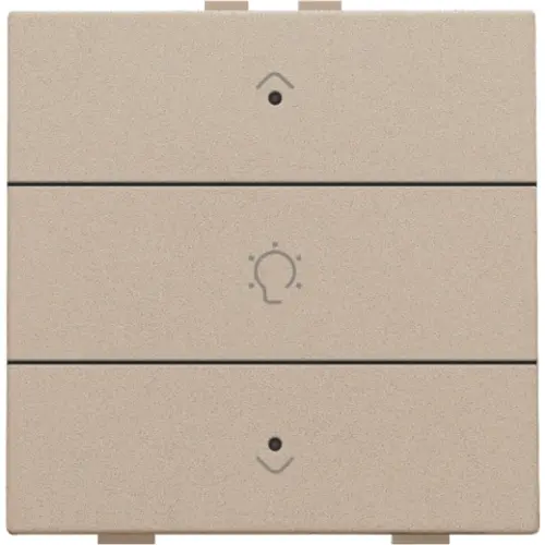 Niko 157-52043 dimbediening 1-voudig met LED en symbool voor Niko Home Control champagne coated