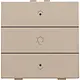 Niko 157-52043 dimbediening 1-voudig met LED en symbool voor Niko Home Control champagne coated
