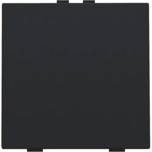 Niko 161-51001 drukknop 1-voudig voor Niko Home Control black coated