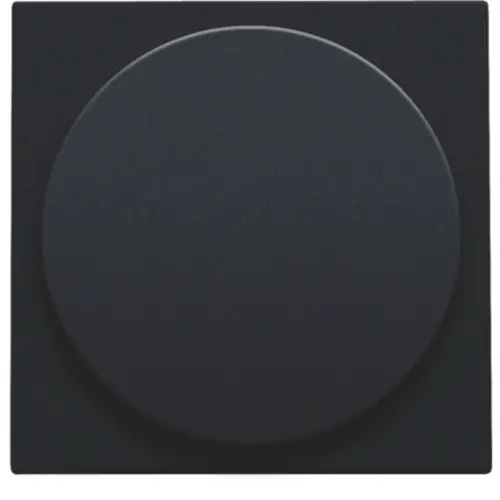 Niko 161-31003 dimmerknop voor draaidimmer black coated