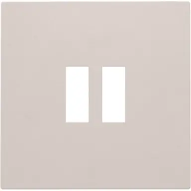 Niko 102-68001 centraalplaat USB light grey