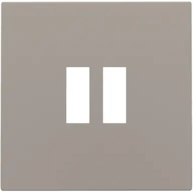 Niko 123-68001 centraalplaat USB bronze coated