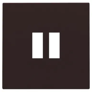 Niko 124-68001 centraalplaat USB dark brown coated