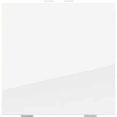 Niko 111-51001 drukknop 1-voudig voor Niko Home Control bright white