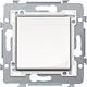 Niko 111-81615 wisselschakelaar met bedieningswip bright white