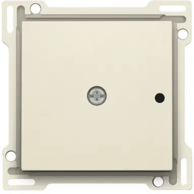 Niko 100-77001 afwerkingsset voor 1-kanaals inbouw RF-ontvanger cream