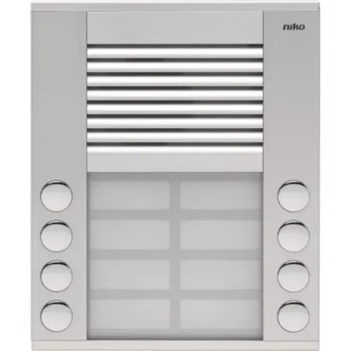 Niko 10-108 beldrukker opbouw
