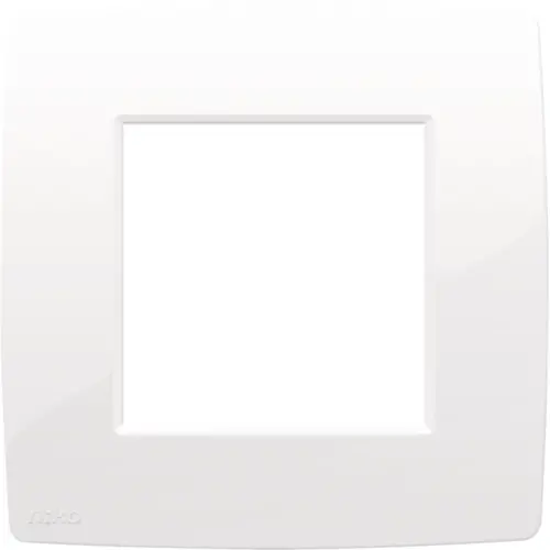 Niko 111-76100 afdekraam 1-voudig Original bright white