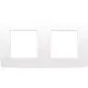 Niko 111-76800 afdekraam 2-voudig Original bright white