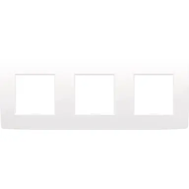 Niko 111-76700 afdekraam 3-voudig Original bright white