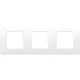 Niko 111-76700 afdekraam 3-voudig Original bright white