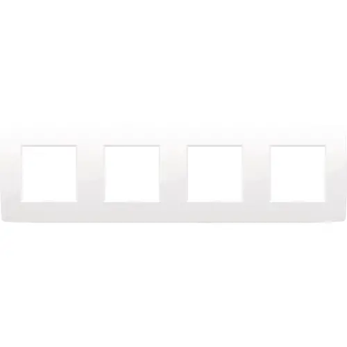 Niko 111-76400 afdekraam 4-voudig Original bright white