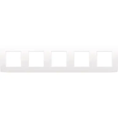 Niko 111-76005 afdekraam 5-voudig Original bright white