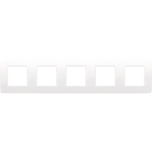 Niko 111-76005 afdekraam 5-voudig Original bright white