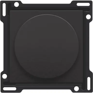 Niko 200-31000 dimmerknop voor 1-10V potentiometer of toerenregelaar piano black coated coated