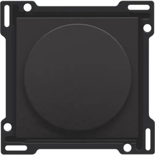 Niko 200-31000 dimmerknop voor 1-10V potentiometer of toerenregelaar piano black coated coated