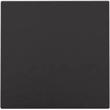 Niko 200-76901 blindplaat zonder draagring piano black coated