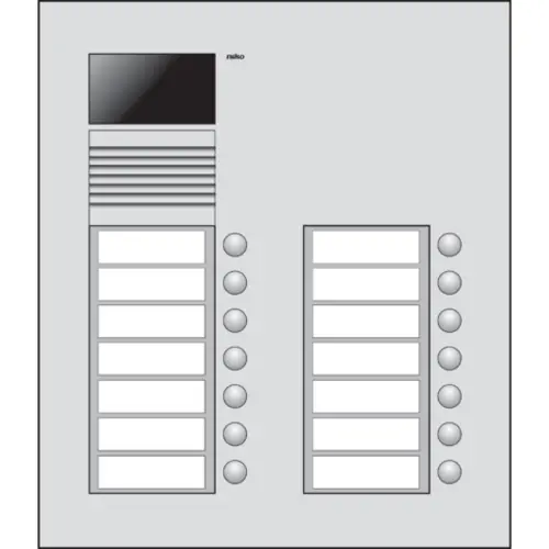 Niko 10-314 beldrukker inbouw