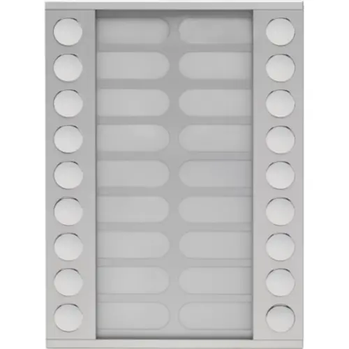 Niko 10-118-01 beldrukker opbouw