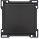 Niko 200-61505 schakelwip 2-voudig piano black coated