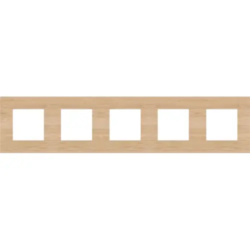 Niko 156-76005 afdekraam 5-voudig Pure bamboo