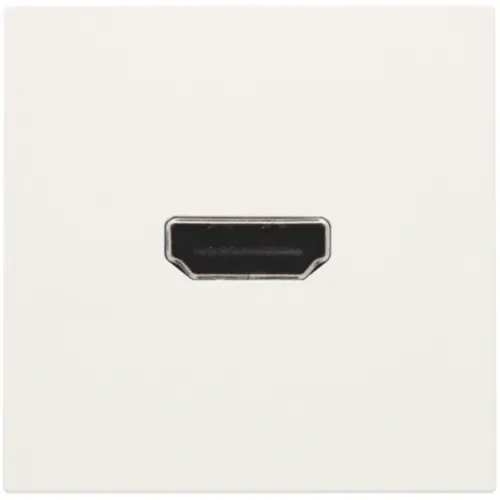 Niko 101-69417 afwerkingsset met HDMI naar HDMI aansluiting white