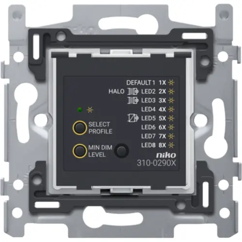 Niko 310-02901 universele LED-tastdimmer 2-draads 3-300 watt