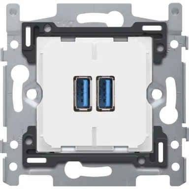 Niko 420-00511 2-voudige USB-A lader 3500ma OP=OP