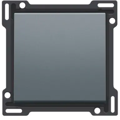 Niko 220-61105 schakelwip enkelvoudig blue grey coated