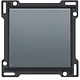 Niko 220-61105 schakelwip enkelvoudig blue grey coated