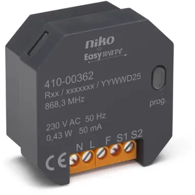 Niko 410-00362 Easywave inbouw 2-kanaals zender