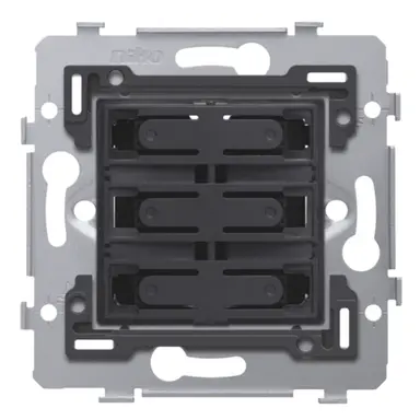 Niko 170-47051 sokkel voor 4-voudig potentiaalvrije drukknop 24V