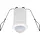 Niko 350-20085 mini inbouw aanwezigheidsmelder IP65 230 V 9,5 meter 360 graden wit