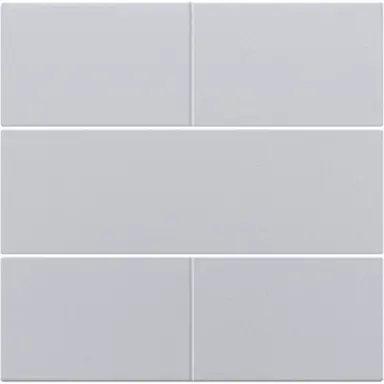 Niko 121-40050 afwerkingsset voor 4-voudige potentiaalvrije drukknop 24 V sterling coated