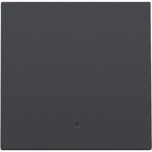 Niko 122-32002 afwerkingsset met lens voor elektronische schakelaar/dimmer anthracite coated