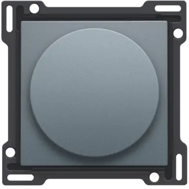 Niko 220-65936 draaiknop 1-2-3 tbv draaischakelaar blue grey coated