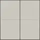 Niko 102-00060 tweevoudige toets voor draadloze wandzender light grey