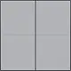 Niko 121-00060 tweevoudige toets voor draadloze wandzender sterling coated