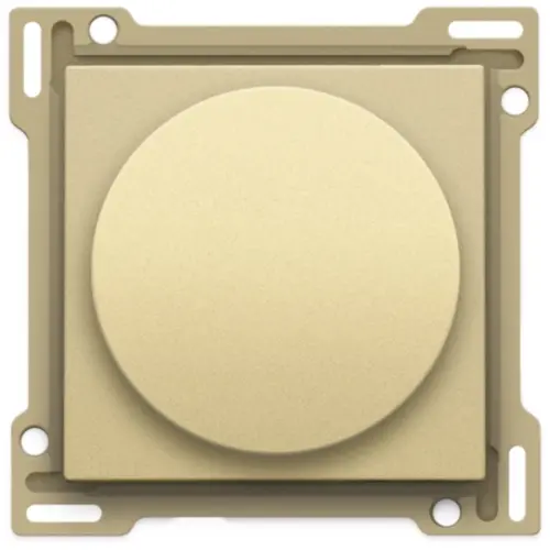 Niko 221-31000 dimmerknop voor 1-10V potentiometer of toerenregelaar gold coated