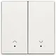 Niko 101-32006 afwerkingsset met lens voor elektronische rolluikschakelaar white