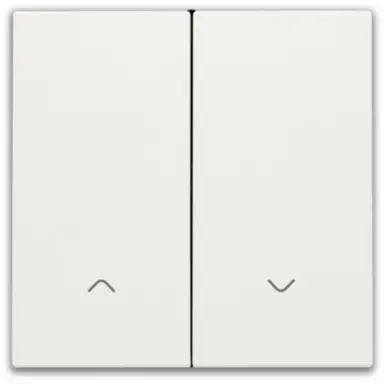 Niko 101-31006 afwerkingsset voor elektronische rolluikschakelaar white