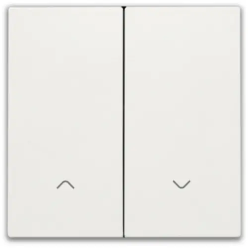 Niko 101-31006 afwerkingsset voor elektronische rolluikschakelaar white